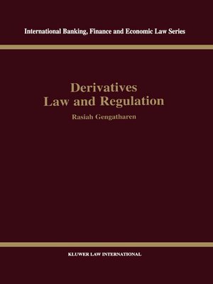 cover image of Derivatives Law and Regulation